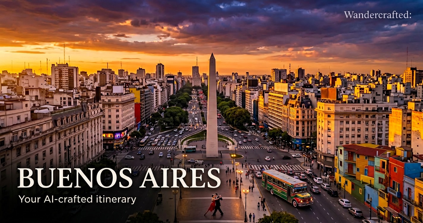 Buenos Aires travel destination
