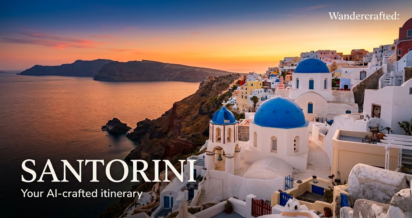 Santorini travel destination